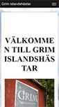 Mobile Screenshot of grimislandshastar.se